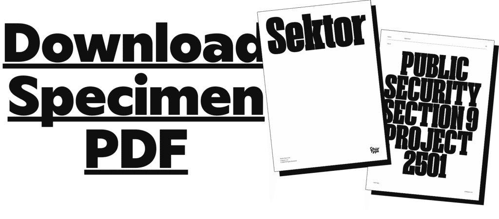 Espécime da Sektor, da Chill Type